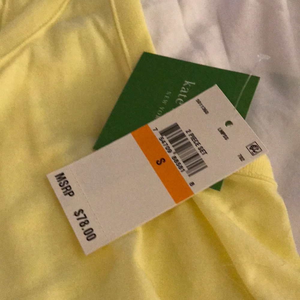 ♠️SOLD Out. ♠️Brand New Kate Spade Pajamas 🍋🍋🍋 - Picture 6 of 6